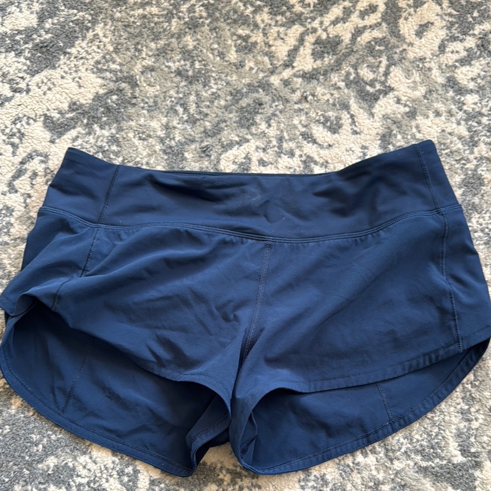 Lululemon Navy Blue Shorts